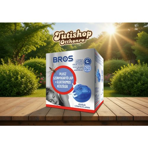 Bros Szúnyogírtó elektromos készülék+10db lapka 