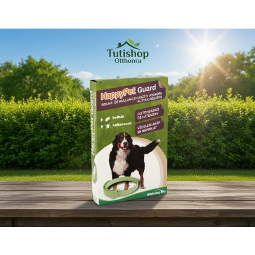 HappyPet Guard Bolha és kullancsriasztó nyakörv kutyáknak