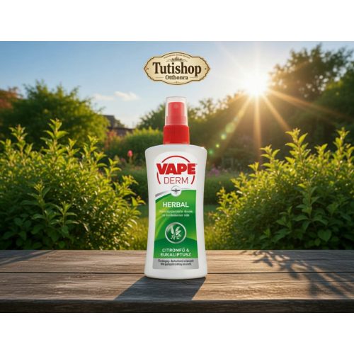 Vape Derm Herbal szúnyog-és kullancsriasztó 100ml pumpás 