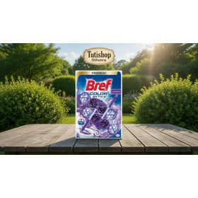 Bref color aktiv 2x50g Lavender wc frissítő blokk