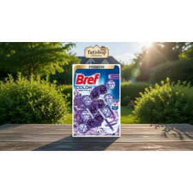 Bref Color Aktív 3x50g Lavender wc frissítő blokk