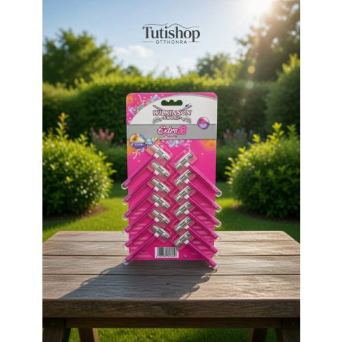 Wilkinson EXTRA2 Beauty kartella 1db-os női eldobható borotva 