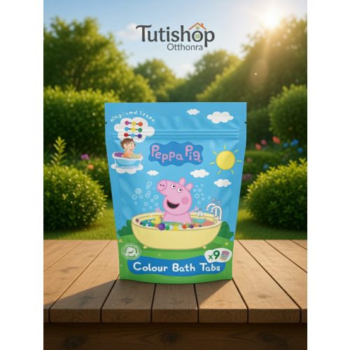 Peppa Malac vízszinező tabletta 9db*16gr