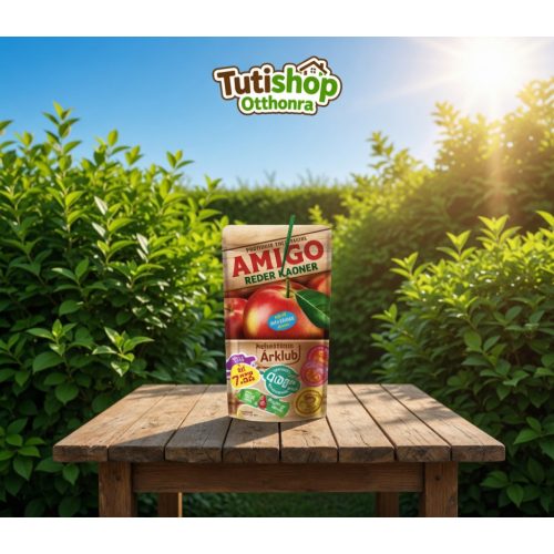 Amigó 200ML Szívószálas Ice-Tea Barack 