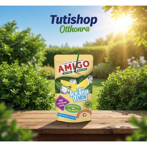 Amigó 200ML Szívószálas Ice-Tea Citrom 