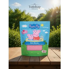 Peppa Malac fürdő bomba 5db*50gr Málna