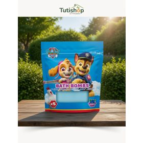 Mancs őrjárat fürdő bomba 5db*50gr Áfonya