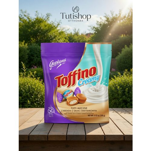 Goplana TOFFINO CREAMY Karamella tejszín ízű krémmel töltve 80g