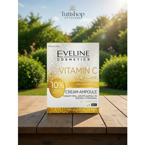 EVELINE CREAM-AMPOULE VITAMIN C THERAPY fényesítő nappali és éjszakai arckrém c-vitaminnal 50ml