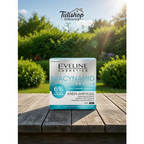 EVELINE CREAM-AMPOULE NIACYNAMID THERAPY bőrtökéletesítő nappali és éjszakai arckrém niacinamiddal 50ml