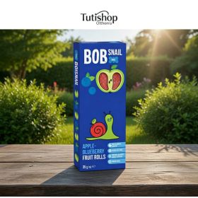 Bob-Snail Gyümölcstekercs alma-áfonya 30g