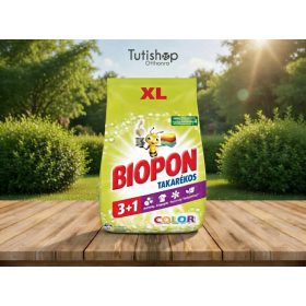 Biopon takarékos kompakt mosópor 3kg Color 50mosásos