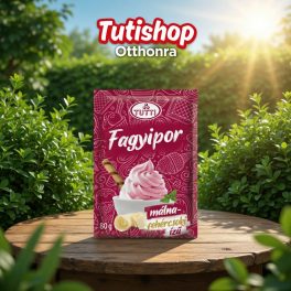 Tutti Fagyipor 80G Málna-fehércsokoládé