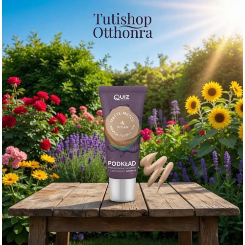 Quiz Matte Match matt hatású mousse alapozó glicerinnel 30ml No 01 Natural