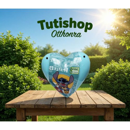 Stitch meglepetés szívecskés tartó 11g