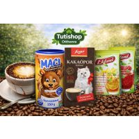 Kakaók, kávék, teák