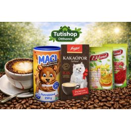 Kakaók, kávék, teák